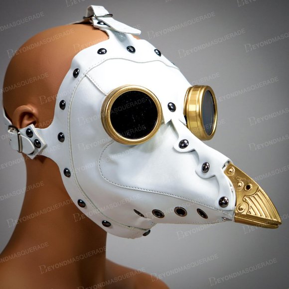 Plague doctor mask costume cosplay steampunk - Picture 4 of 8